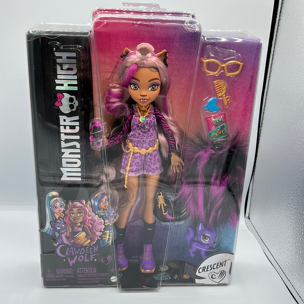 Monster High Clawdeen Wolf NEW